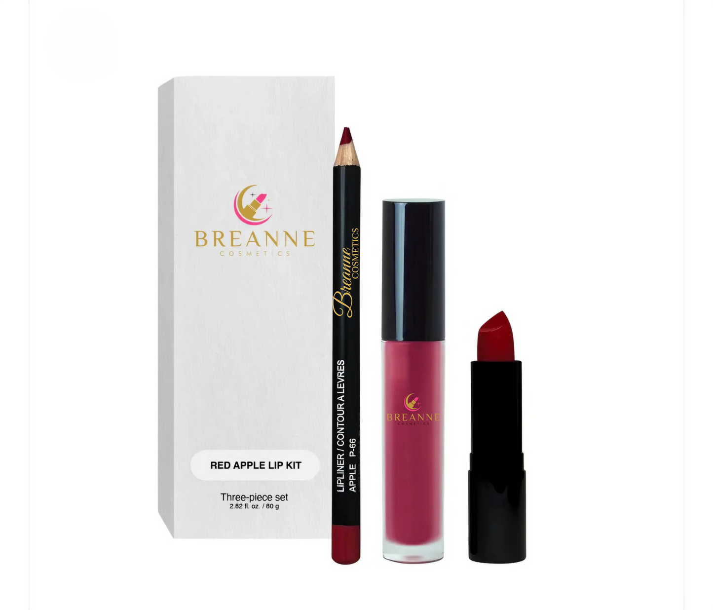 Lip Kit - Red Apple - Breanne Cosmetics