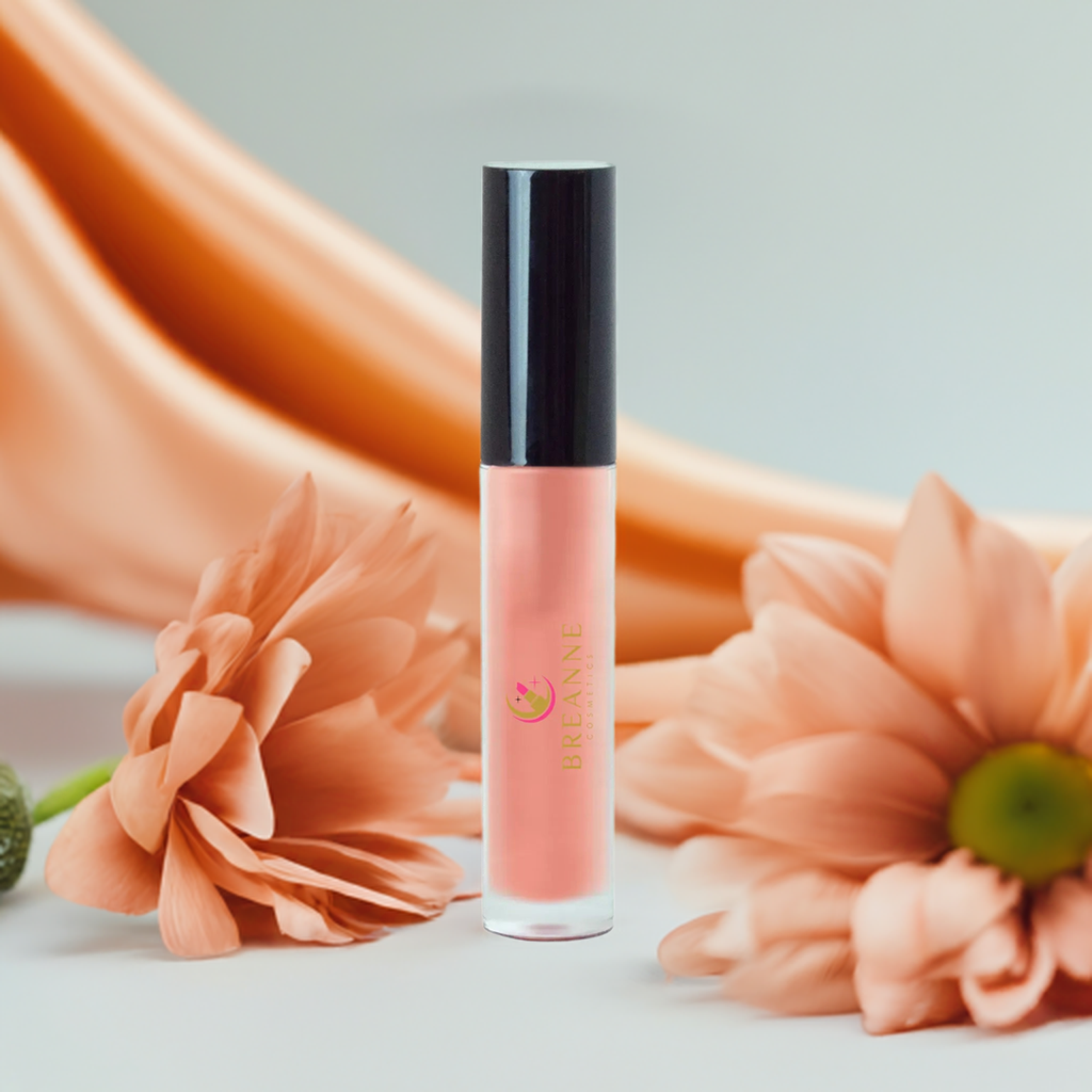 Paraben Free Vegan Recyclable Lip Gloss - Coral