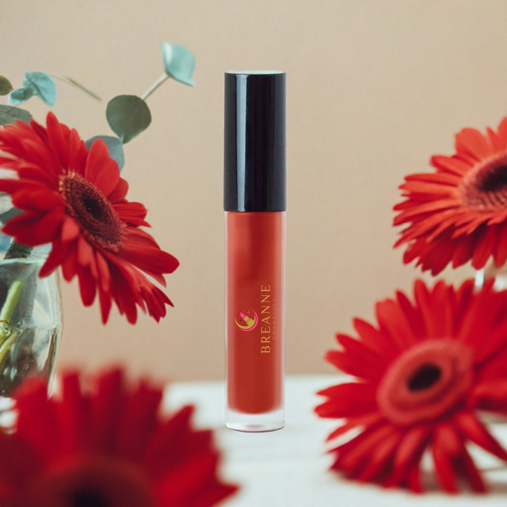 Paraben Free Vegan Recyclable Lip Gloss - Crimson