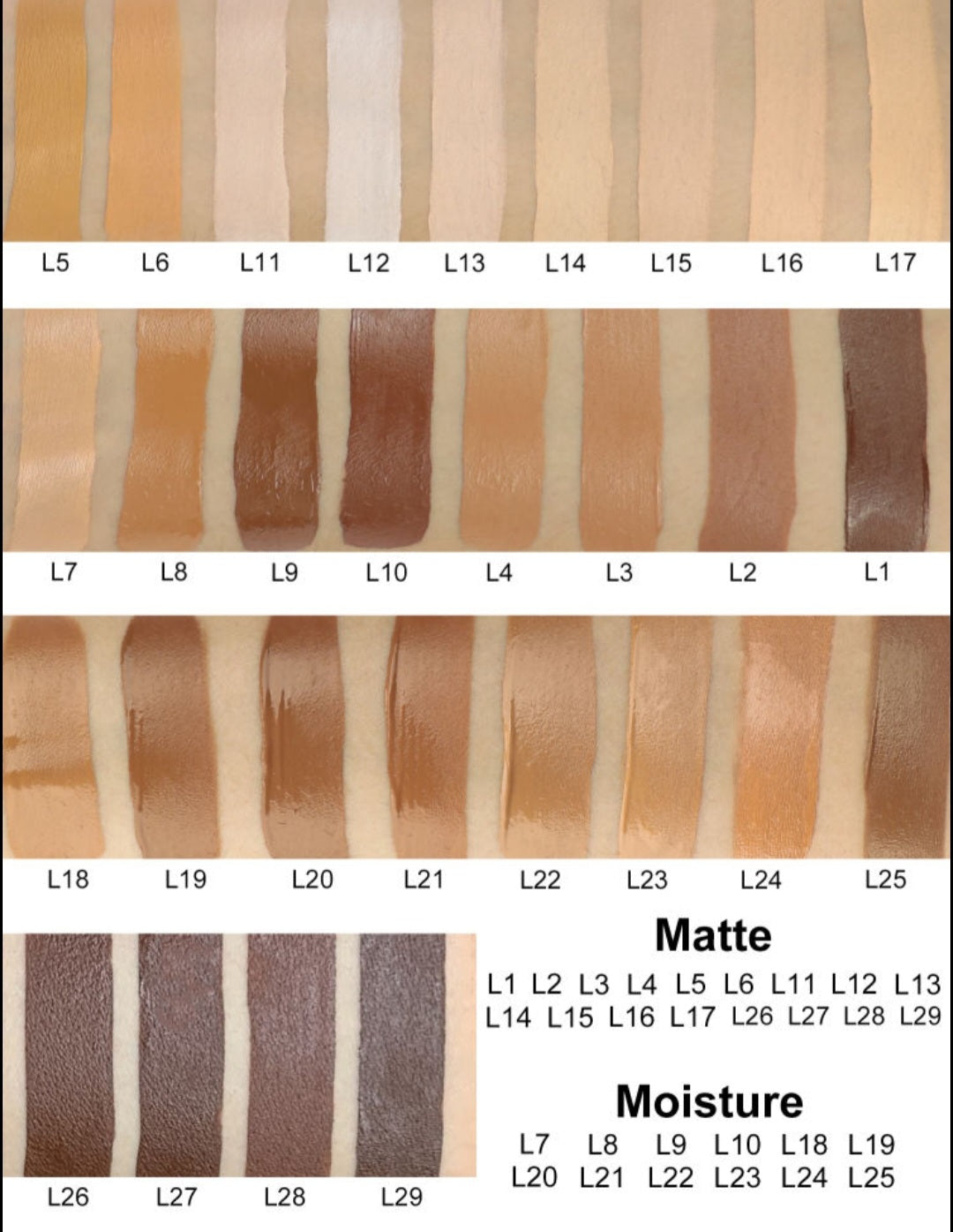 Breanne Matte foundation - Breanne Cosmetics