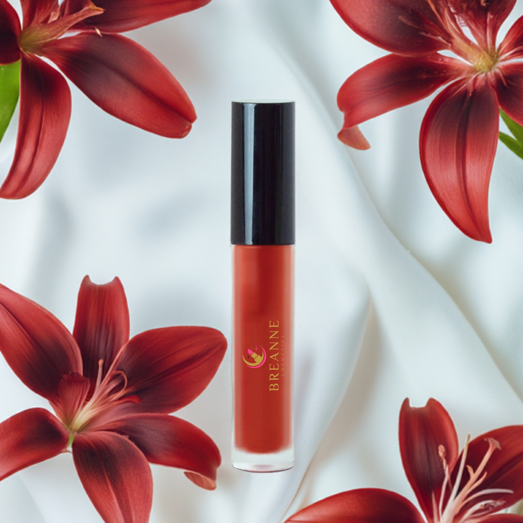 Paraben Free Vegan Recyclable Lip Gloss - Crimson
