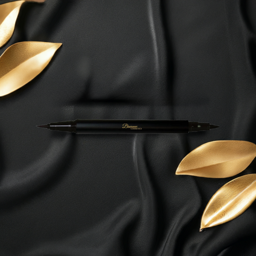 Dual Tip Eye Definer Pen - Black - Breanne Cosmetics