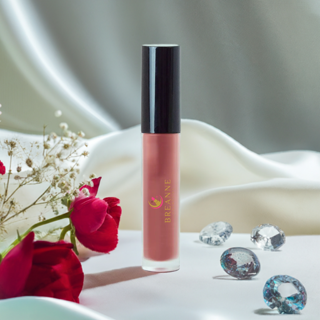 Paraben Free Vegan Recyclable Lip Gloss - Warm Rose
