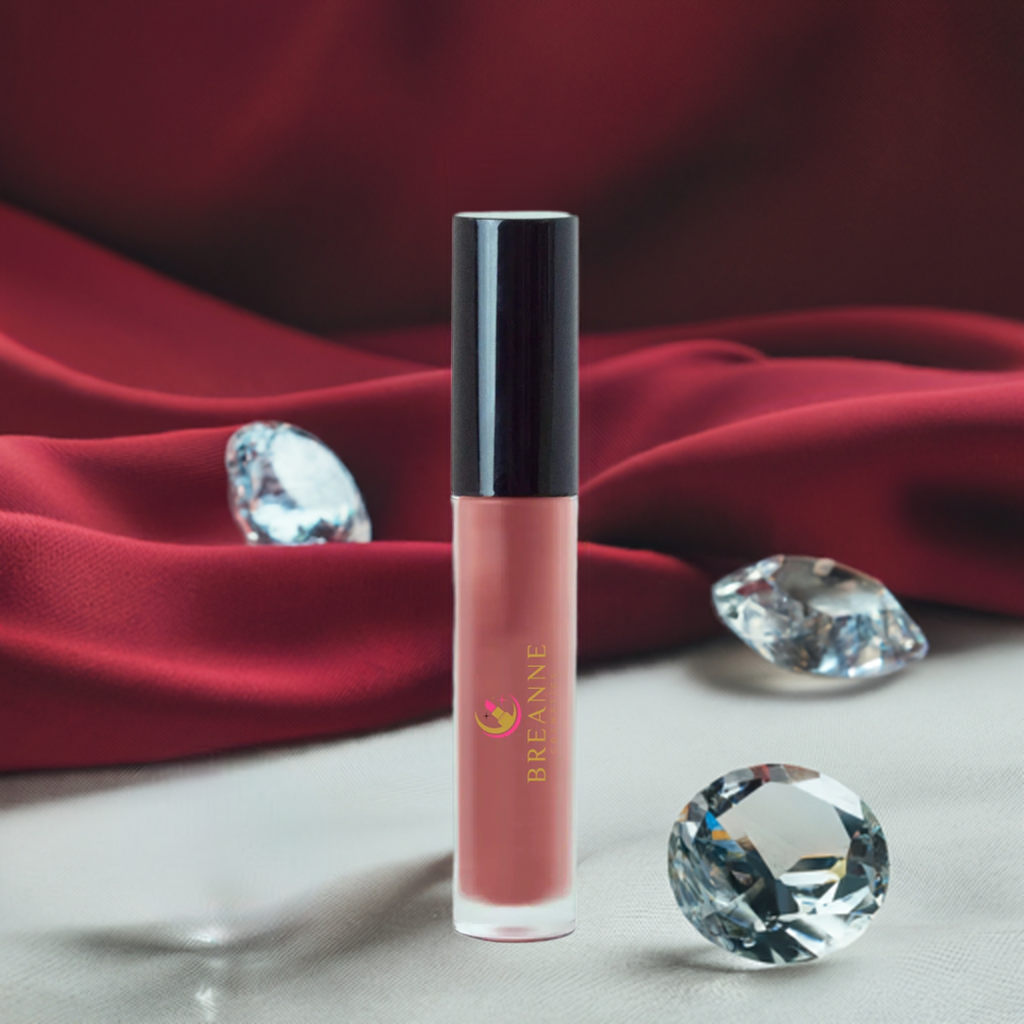 Paraben Free Vegan Recyclable Lip Gloss - Warm Rose
