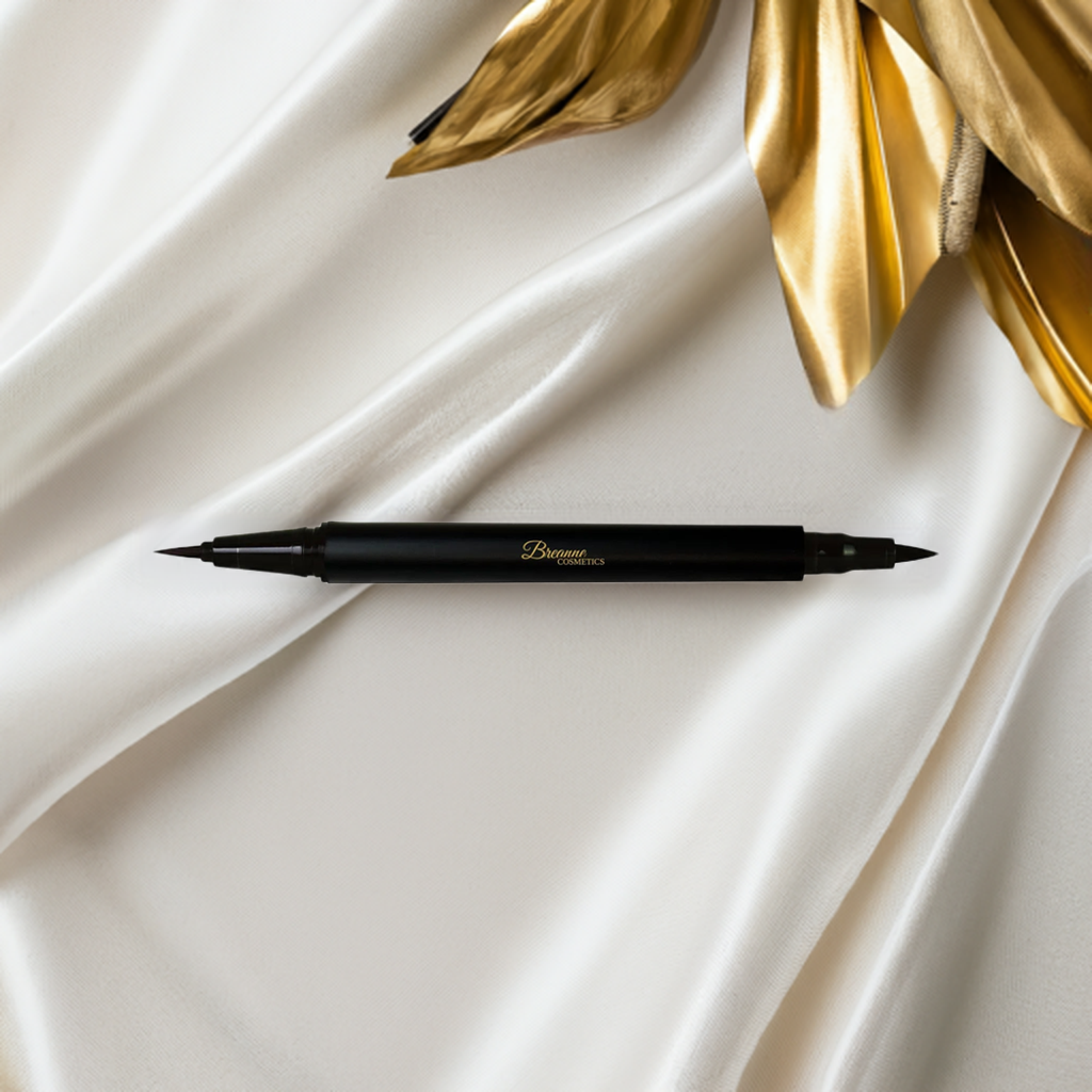 Dual Tip Eye Definer Pen - Black - Breanne Cosmetics
