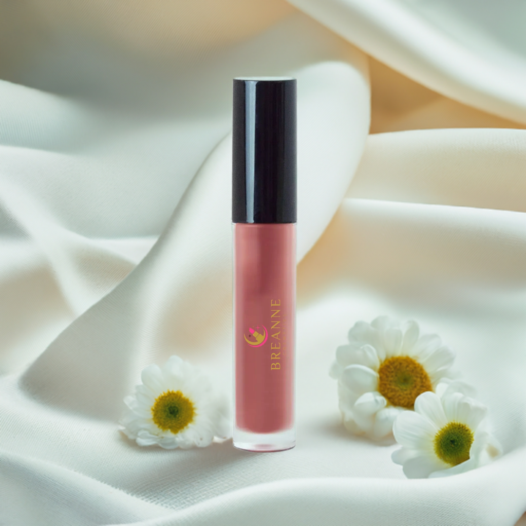 Paraben Free Vegan Recyclable Lip Gloss - Warm Rose