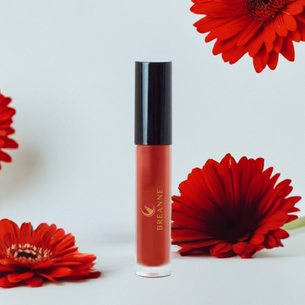 Paraben Free Vegan Recyclable Lip Gloss - Crimson