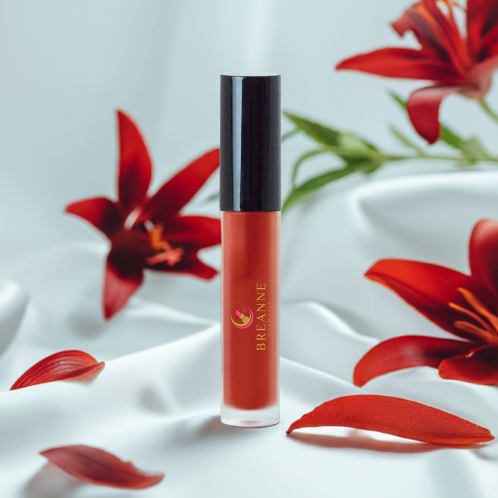 Paraben Free Vegan Recyclable Lip Gloss - Crimson