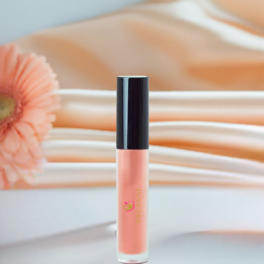 Paraben Free Vegan Recyclable Lip Gloss - Coral