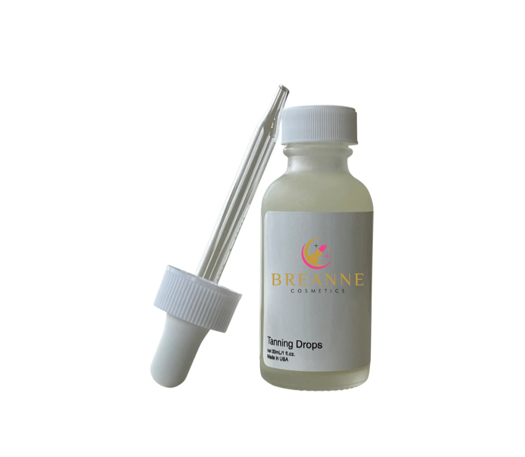 Grapefruit Peel oil & Coconut Sensitive Skin Tanning Drops - Breanne Cosmetics